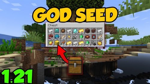 Top 3 Epic God Seeds For Minecraft (1.21.4, 1.21.1) – Java Edition Thumbnail