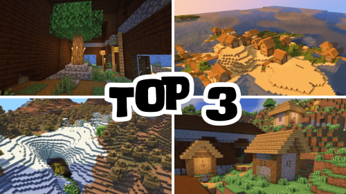 Top 3 Insane New Seeds For Minecraft (1.21.4, 1.21.1) – Java/Bedrock Edition Thumbnail