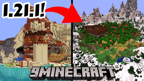 Top 5 Incredible New Minecraft Seeds For Exploration (1.21.4, 1.21.1) – Java Edition Thumbnail