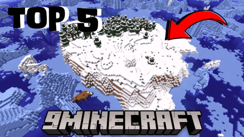 Top 5 New Island Seeds For Minecraft (1.21.4, 1.21.1) -Java/Bedrock Edition Thumbnail