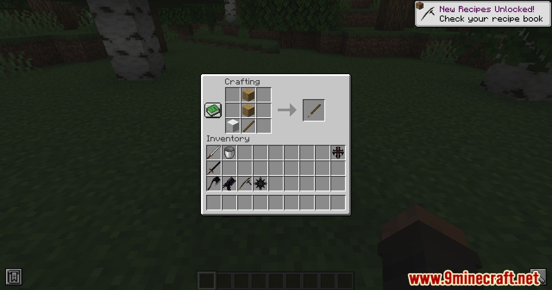 Uchicraftana Mod (1.20.1, 1.19.2) - Craft Legendary Weapons In Epic Fight 11