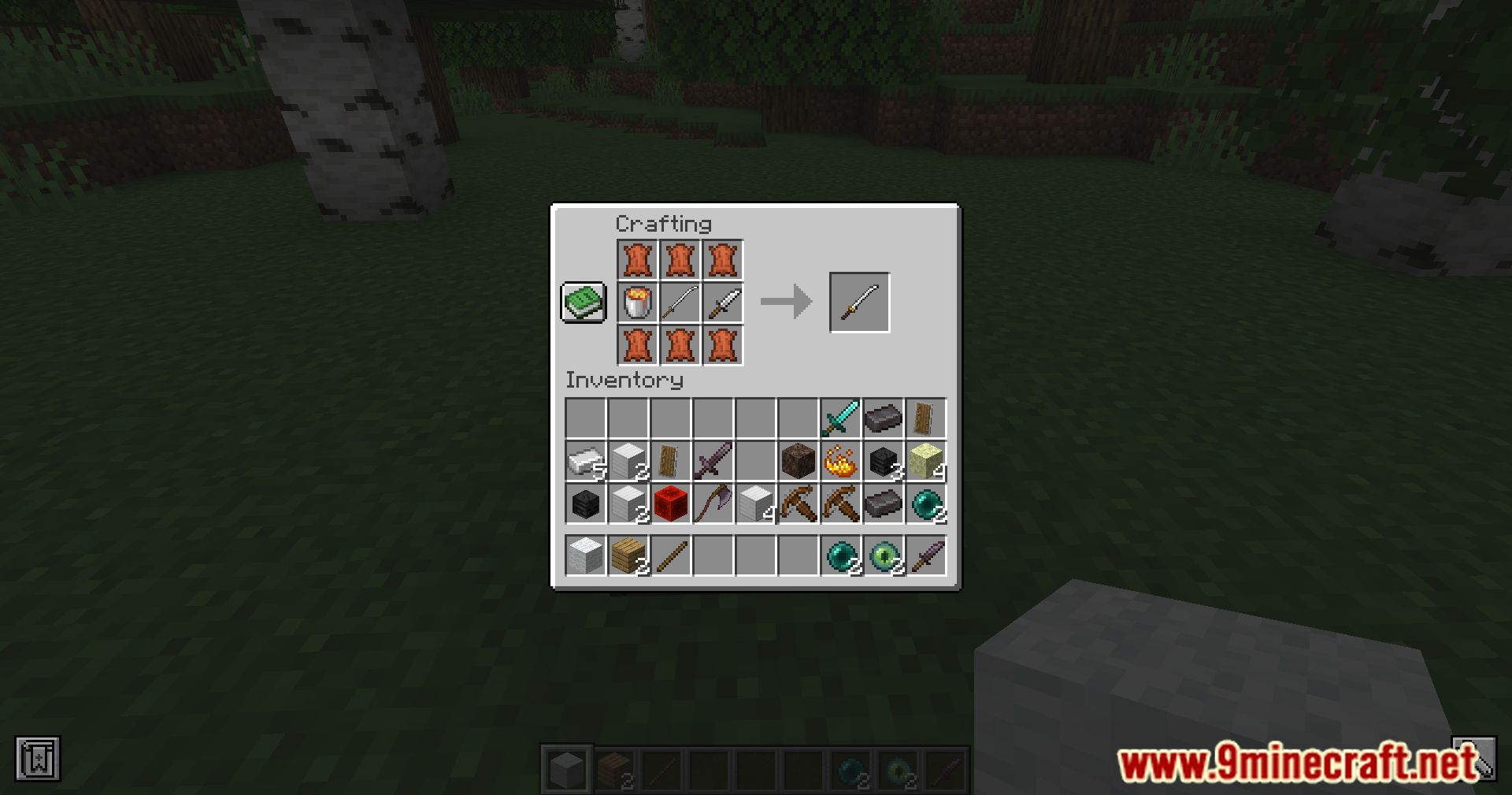 Uchicraftana Mod (1.20.1, 1.19.2) - Craft Legendary Weapons In Epic Fight 4