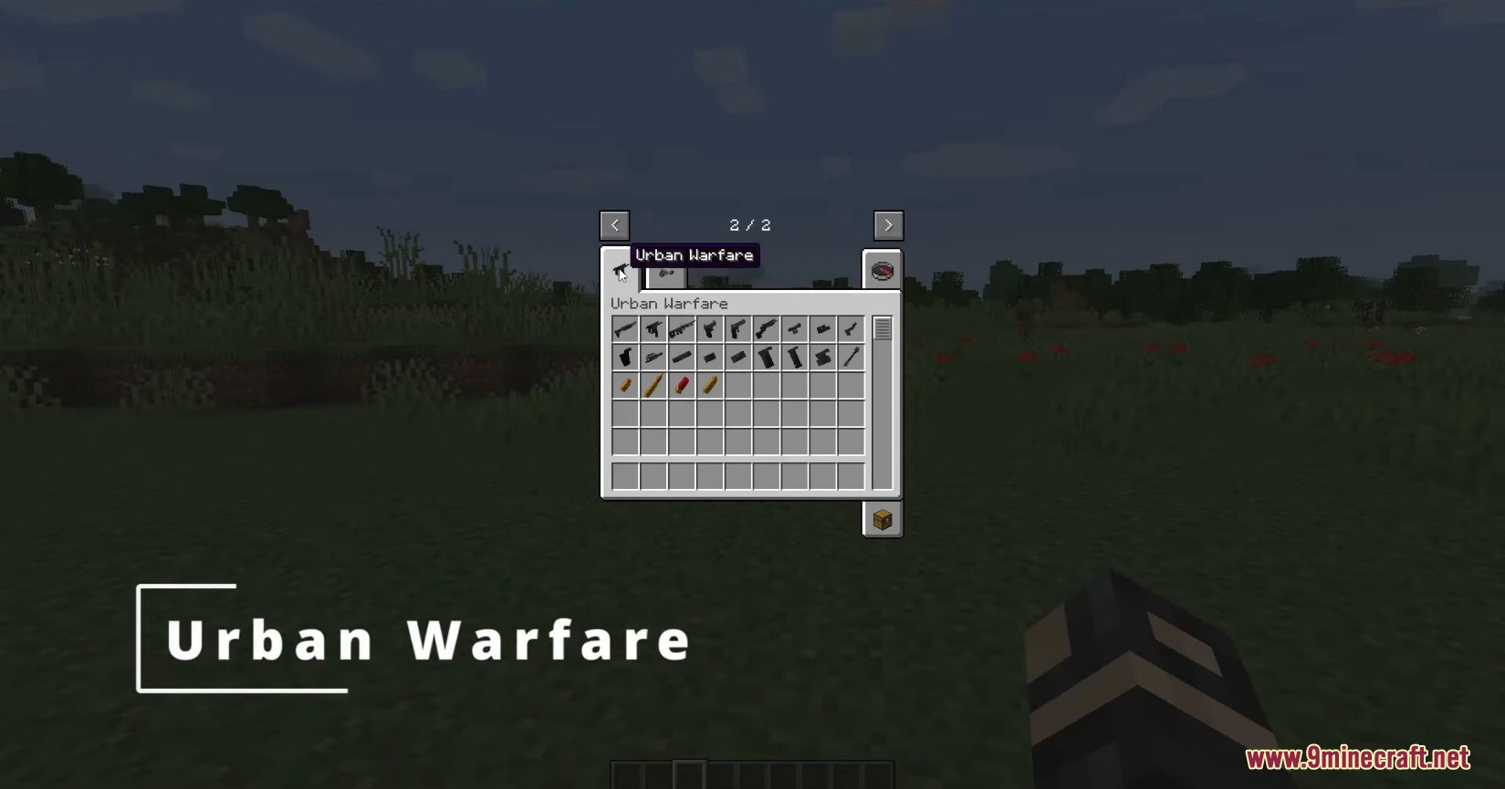 Urban Warfare Mod (1.19.2, 1.18.2) - Machine Gun, Shotgun, Glock-19 Pistol 5