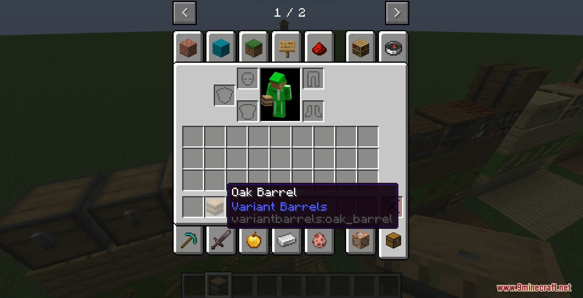 Variant Barrels Mod (1.21.1, 1.20.1) - Barrels for All Wood Types 4