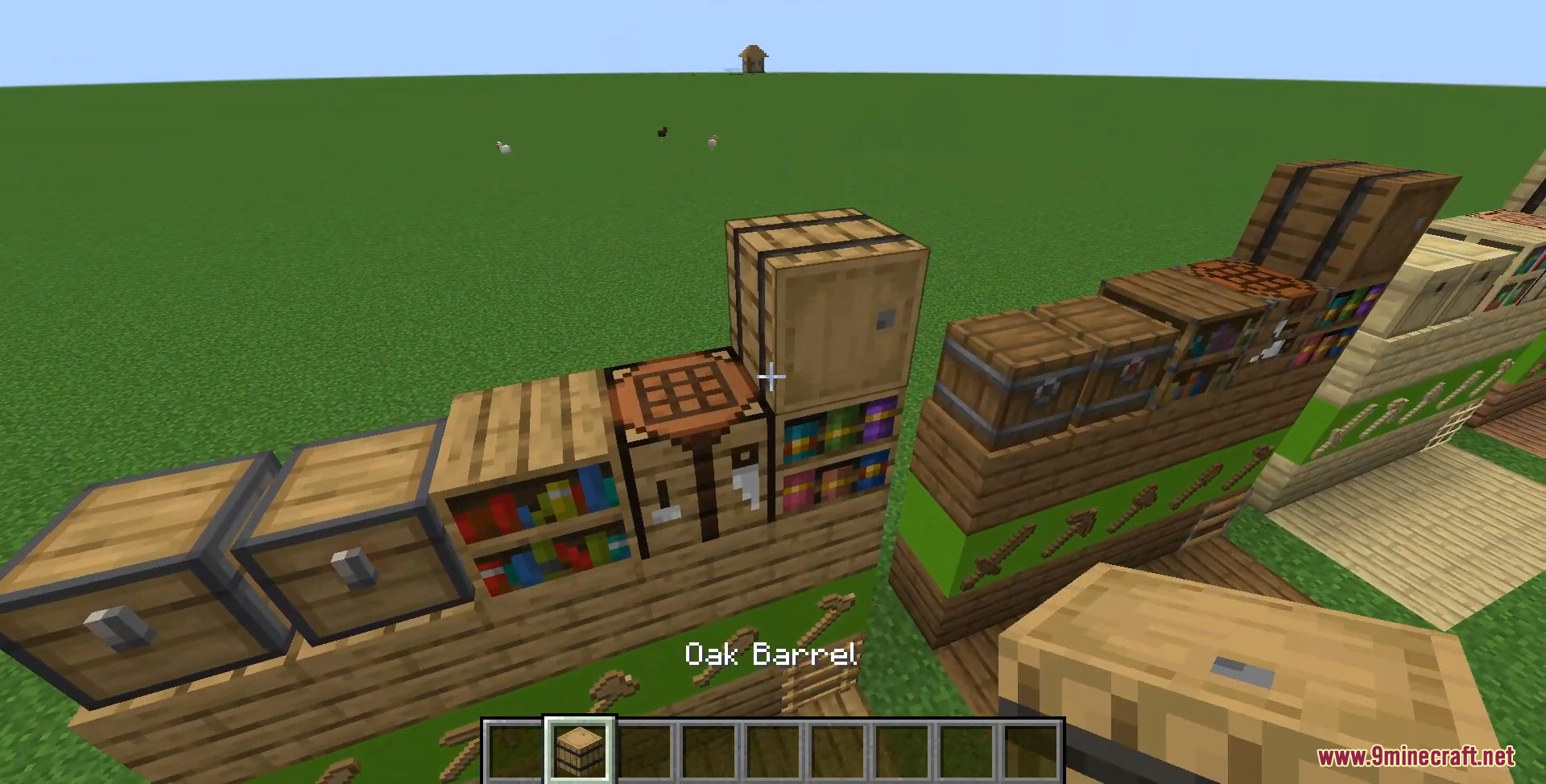 Variant Barrels Mod (1.21.1, 1.20.1) - Barrels for All Wood Types 5