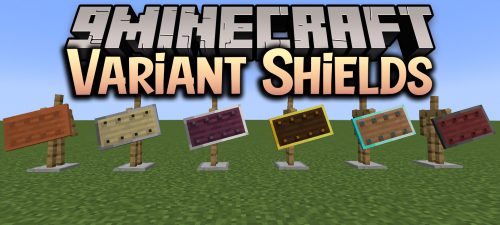 Variant Shields Mod (1.20.2, 1.20.1) – Shields from All Wood Types Thumbnail