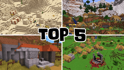 Village Seeds You Need To Try In Minecraft (1.21.4, 1.21.1) – Java Edition Thumbnail