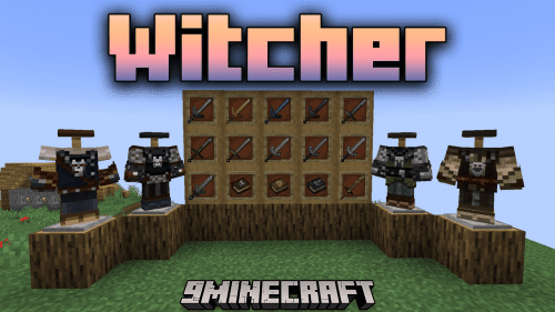 Witcher Mod (1.21.1, 1.20.1) – Unleash Powerful Signs And Skills Thumbnail