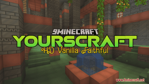 YoursCraft HD Vanilla Faithful Resource Pack (1.21.1, 1.20.1) – Texture Pack Thumbnail