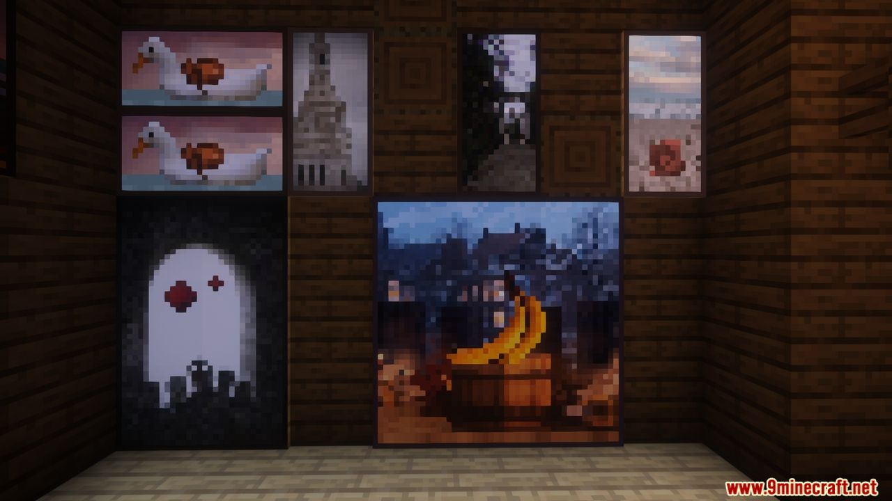 Aurelj's Paintings Mod (1.21.1) - 19 New Paintings 3