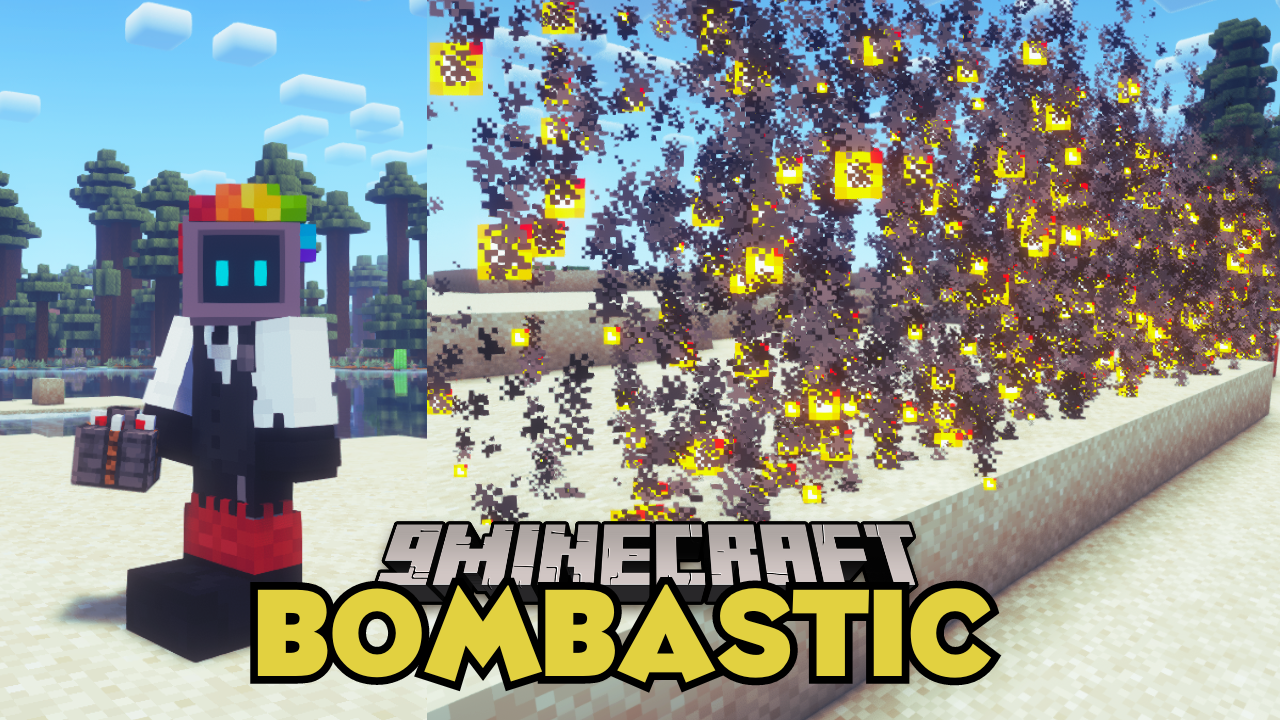 Bombastic Mod (1.21.1) - Party Popper, Confetti Cannon, and More 1