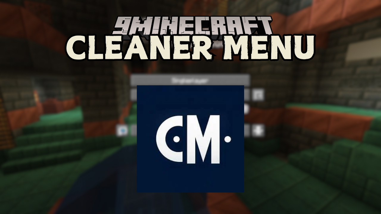 Cleaner Menu Mod (1.21) - Less Crowded Tiltle Screen 1