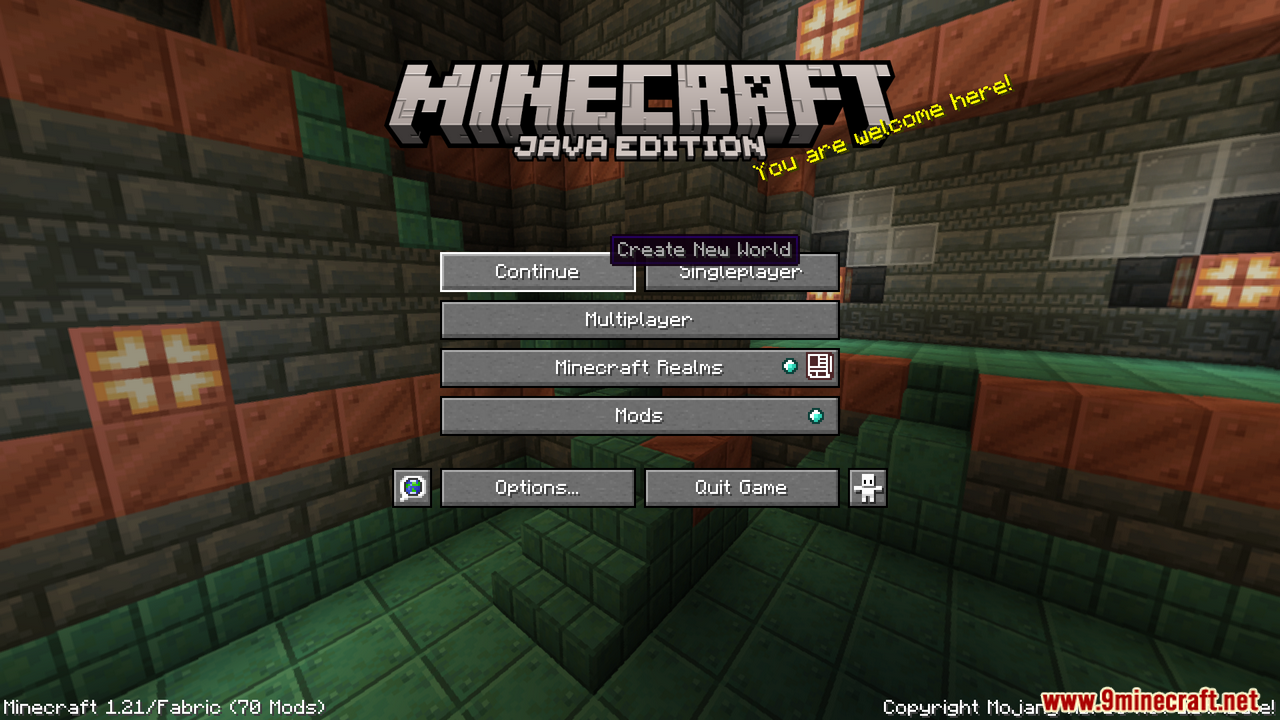 Continue Button Mod (1.21.1, 1.20.1) - Adds a "Continue" Button 2