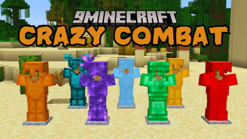 Crazy Combat Mod (1.21.1, 1.20.6) – New Armor, Tools, and Foods Thumbnail