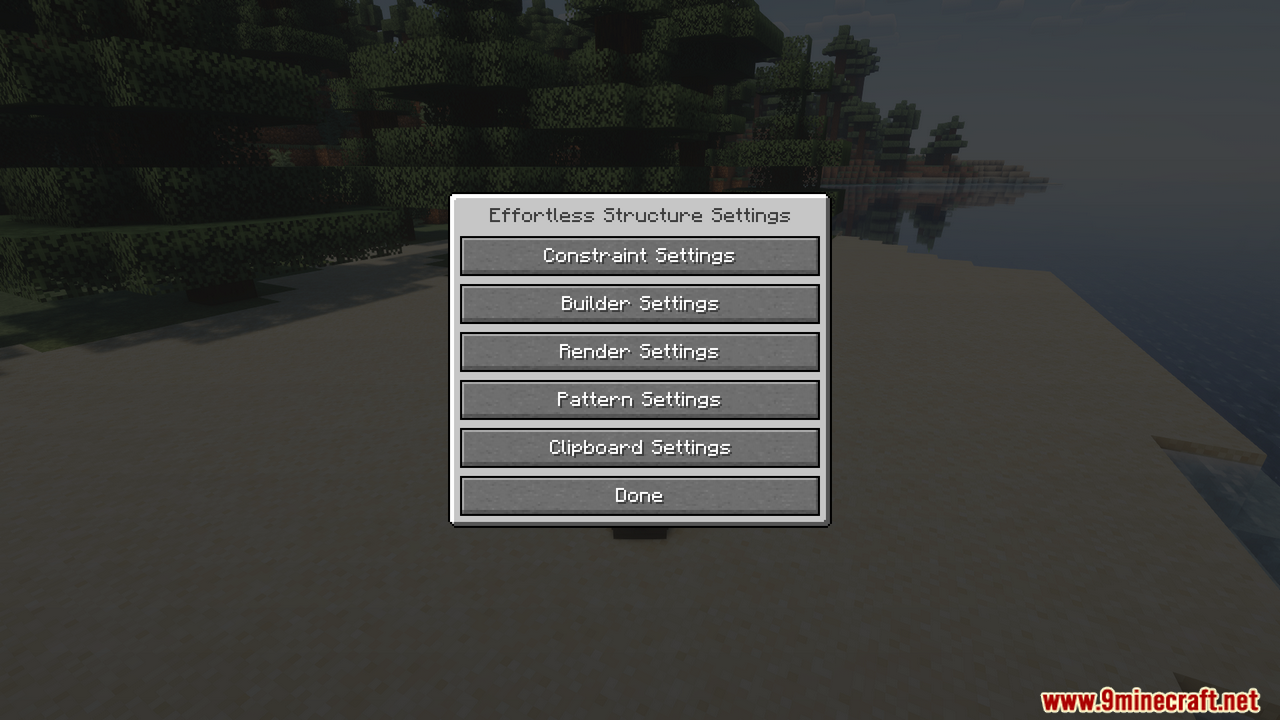 Effortless Structure Mod (1.21.1, 1.20.1) - 13 Unique Build Modes 3
