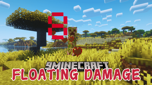 Floating Damage Mod (1.21.1) – Displays Damage as Floating Numbers Thumbnail