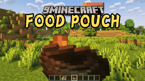 Food Pouch Mod (1.21.1) – Stores Multiple Food Items Thumbnail