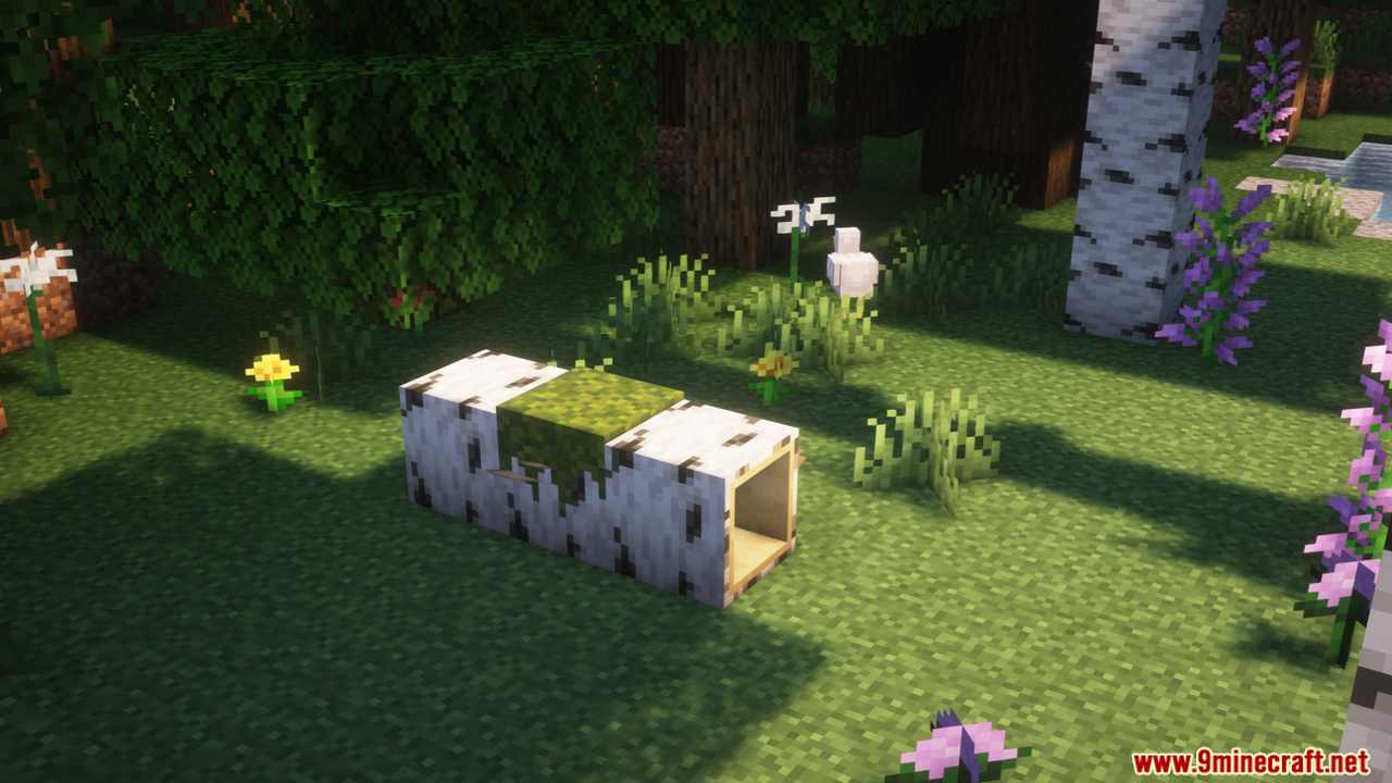 Hollow Mod (1.21.1, 1.20.1) - Adds Hollow Logs 7