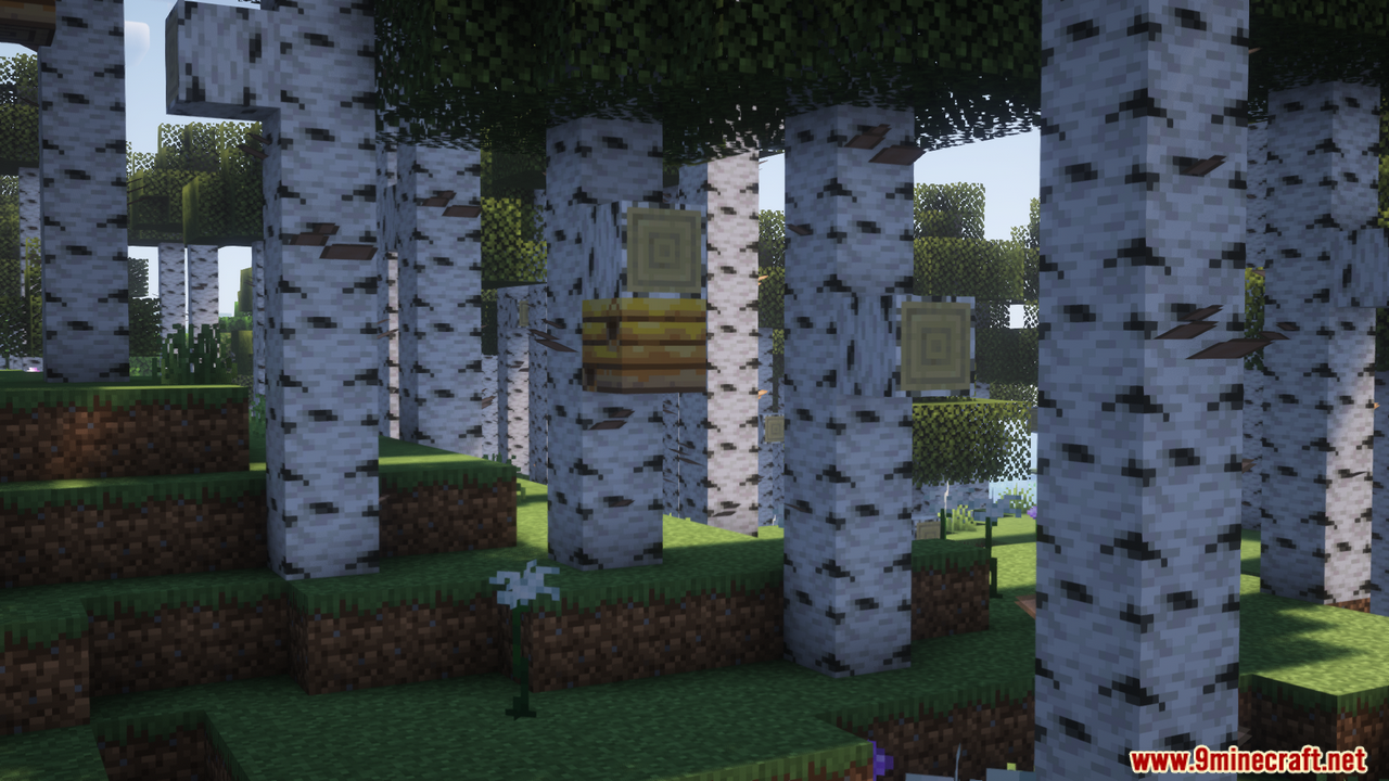 Hollow Mod (1.21.1, 1.20.1) - Adds Hollow Logs 8