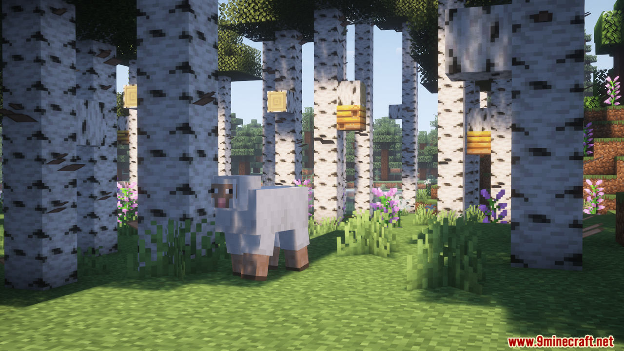 Hollow Mod (1.21.1, 1.20.1) - Adds Hollow Logs 9