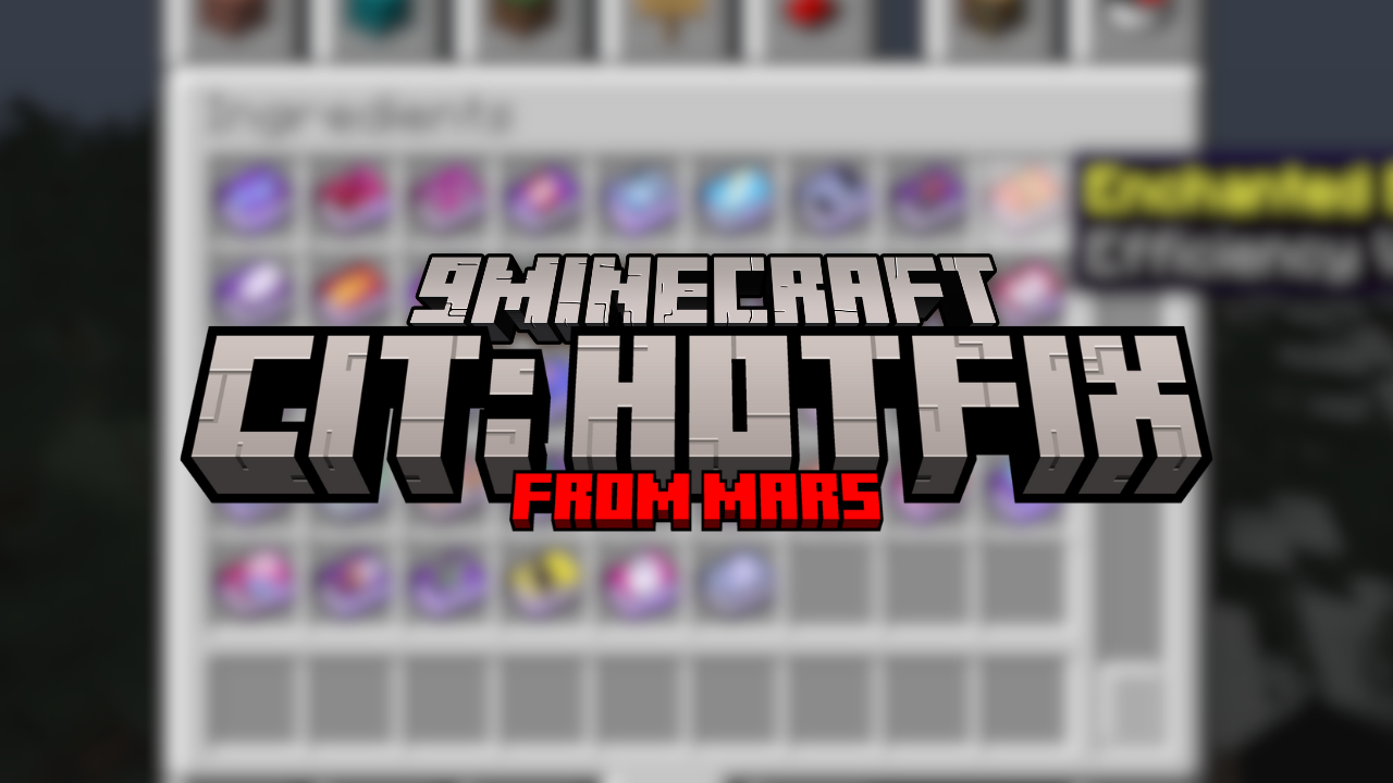 Hotfix Mod (1.21.1, 1.20.6) - CIT Enchanted Books 1