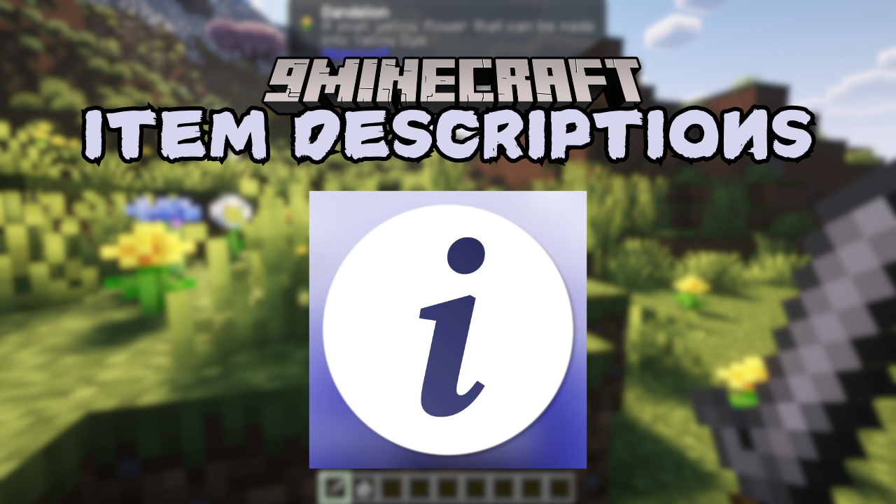 Item Descriptions Mod (1.21.1, 1.20.1) - Detailed Descriptions for All Items 1