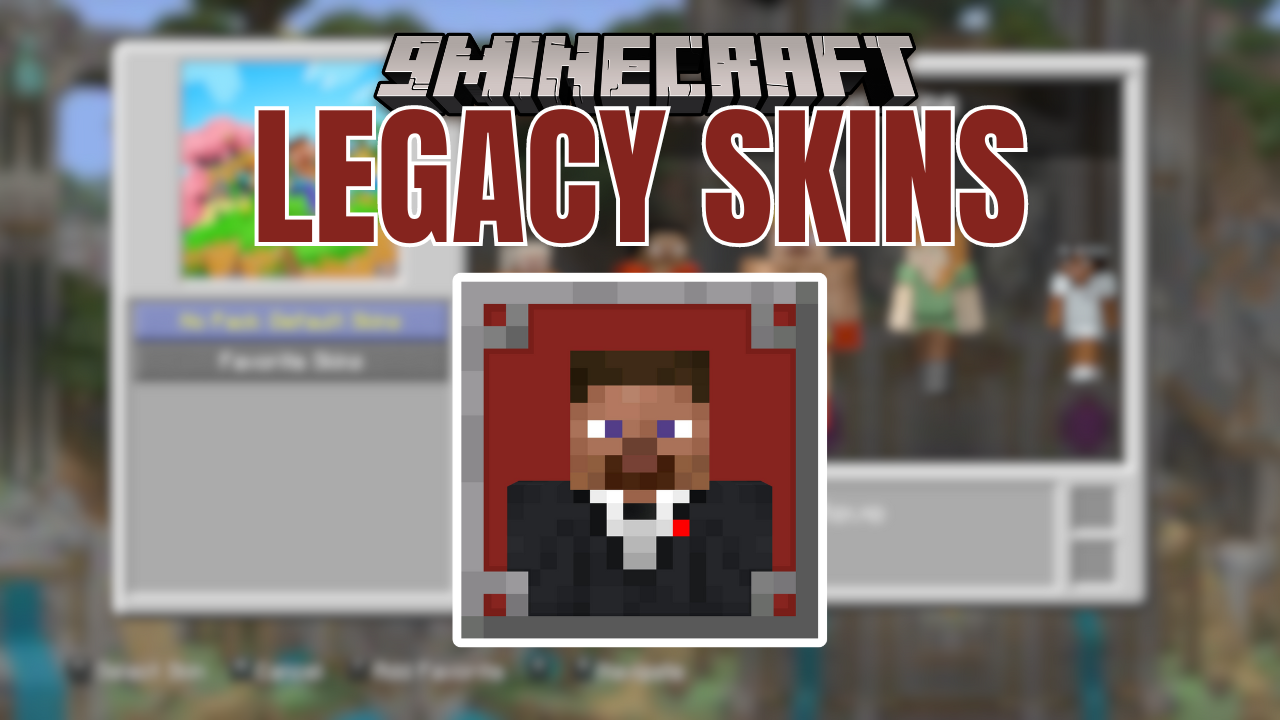 Legacy Skins Mod (1.21.1, 1.20.1) - Customizable Player Models 1