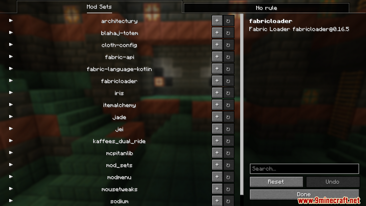 Mod Sets Mod (1.21.1, 1.20.1) - Enable or Disable Mods In-game 4