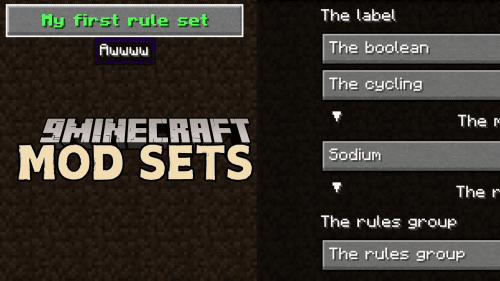 Mod Sets Mod (1.21.1, 1.20.1) – Enable or Disable Mods In-game Thumbnail