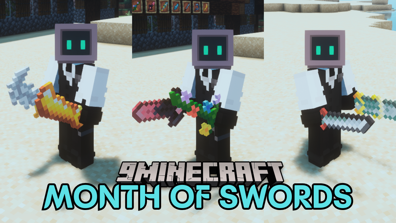 Month of Swords Mod (1.21.1) - A Collection of New Swords 1