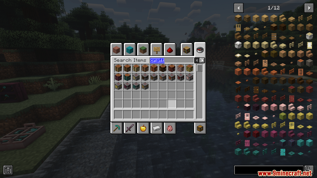 More Crafter Variants Mod (1.21.1) - 10 New Colorful Crafting Tables 3