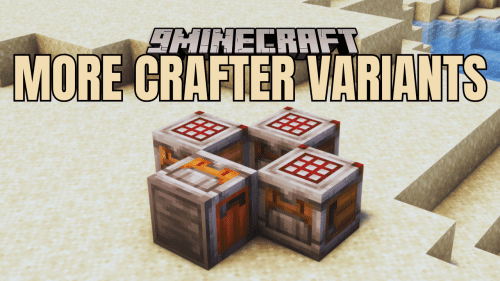 More Crafter Variants Mod (1.21.1) – 10 New Colorful Crafting Tables Thumbnail