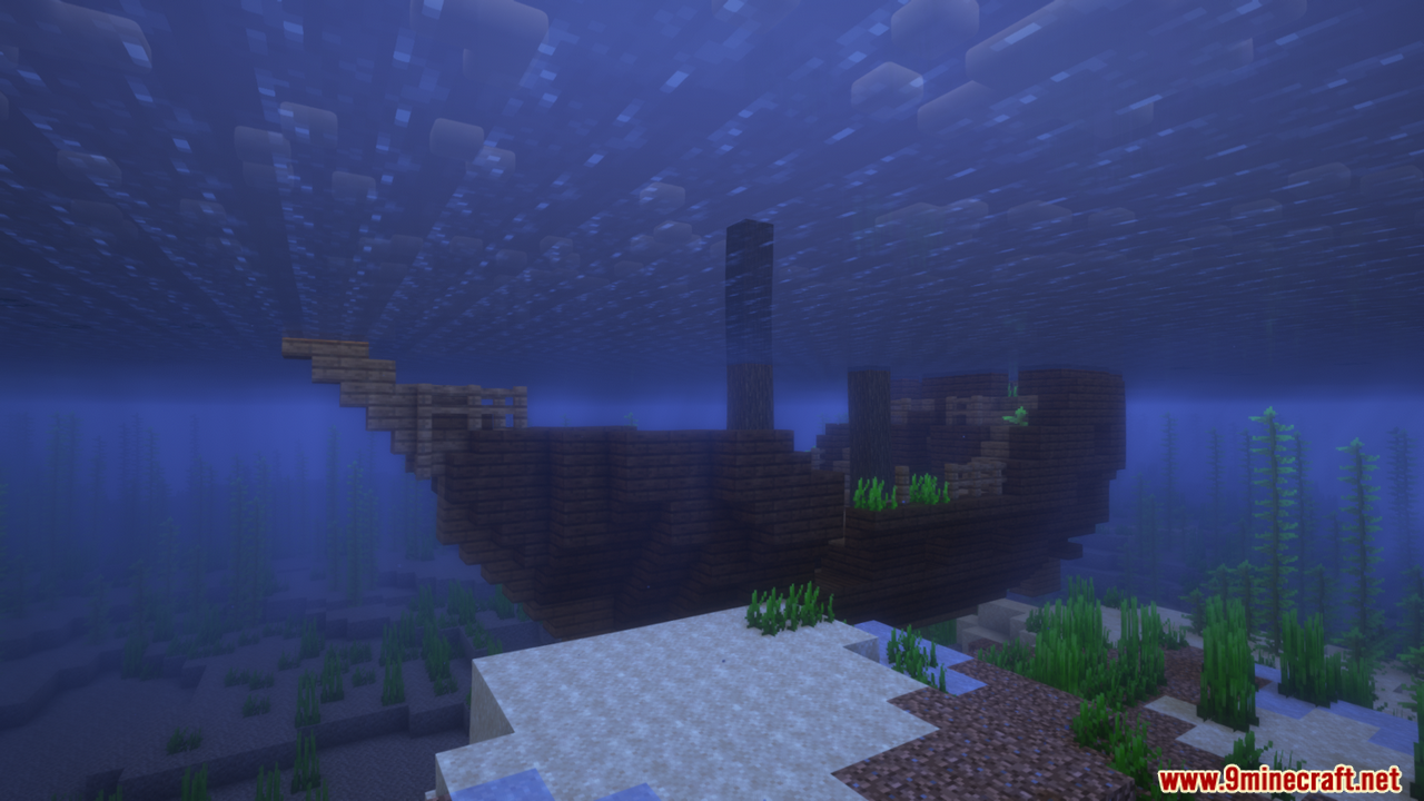 Revamped Shipwrecks Mod (1.21.1, 1.20.1) - Various Shipwreck Designs 8