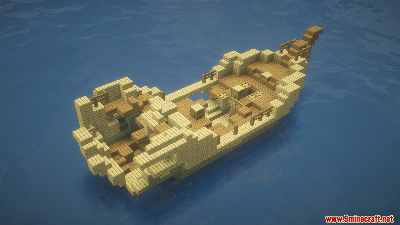 Revamped Shipwrecks Mod (1.21.1, 1.20.1) - Various Shipwreck Designs 4