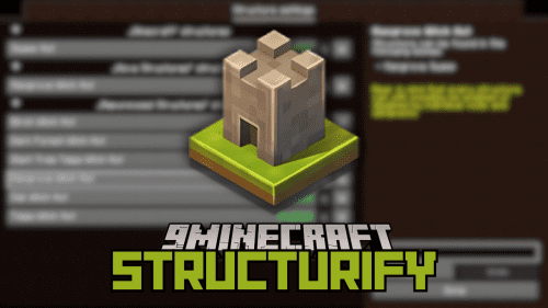 Structurify Mod (1.21.1, 1.20.1) – Manage Multiple Structures Thumbnail