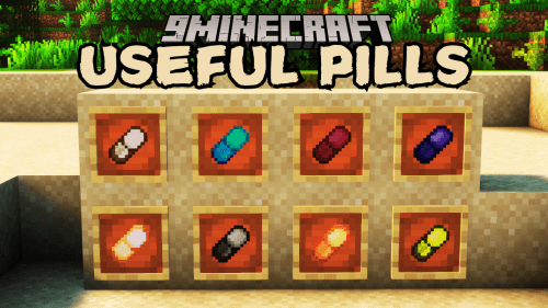 Useful Pills Mod (1.21.1, 1.20.1) – Unique Power of Special Pills Thumbnail