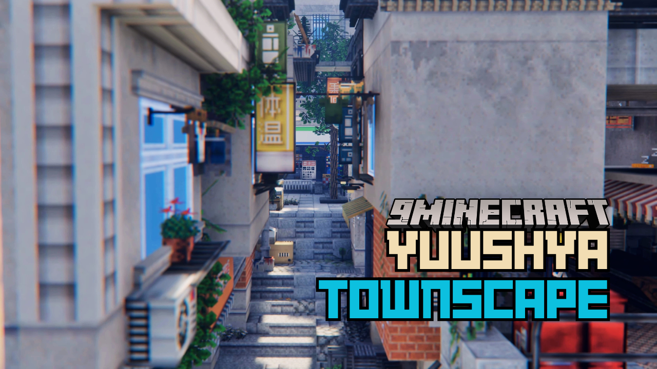 Yuushya Townscape Mod (1.21.1, 1.20.1) - Over 2,600 Building Materials 1