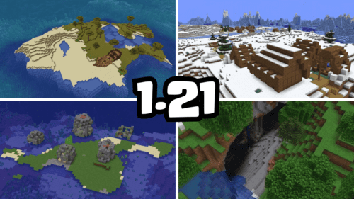 10 Survival Island Seeds For Minecraft (1.21.4, 1.21.1) – Java Edition Thumbnail