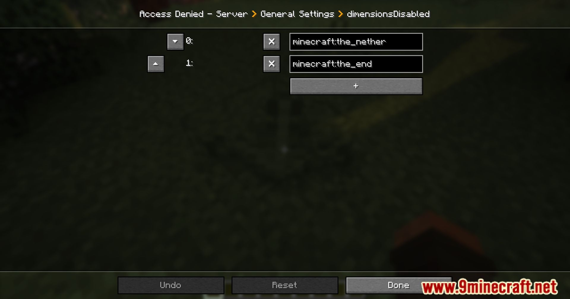 Access Denied Mod (1.21.1, 1.20.1) - Control Dimension Access 7