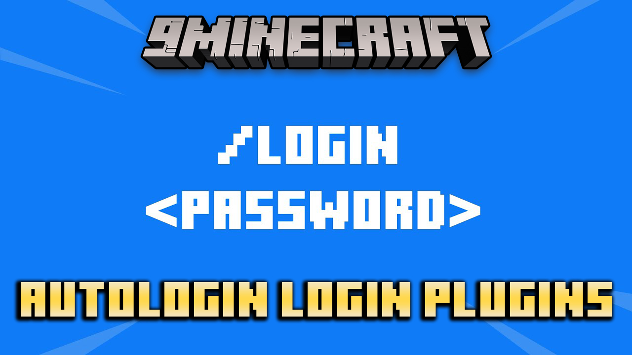 Autologin Login Plugins Mod (1.7.10) - You Don't Have to Enter Password Anymore 1