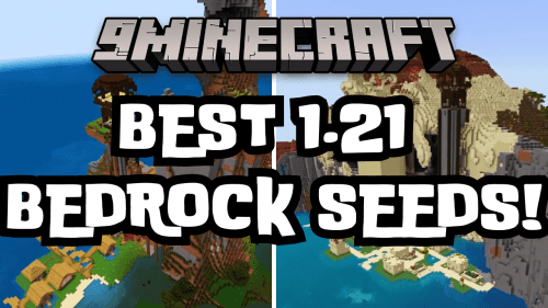 Awesome Seeds Near Spawn For Minecraft (1.21.4, 1.21.1) – Bedrock Edition Thumbnail