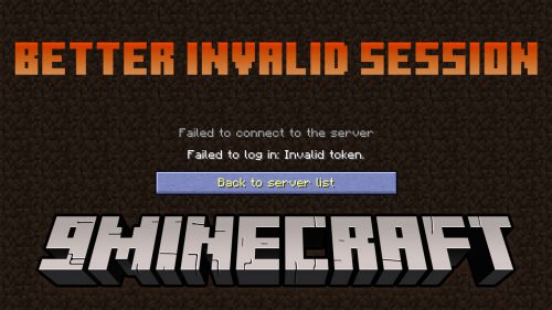 Better Invalid Session Mod (1.12.2, 1.7.10) – Modify The Default Minecraft Kick Message Thumbnail