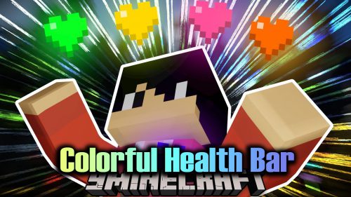 Colorful Health Bar Mod (1.19.2, 1.18.2) – Custom Heart Colors Thumbnail