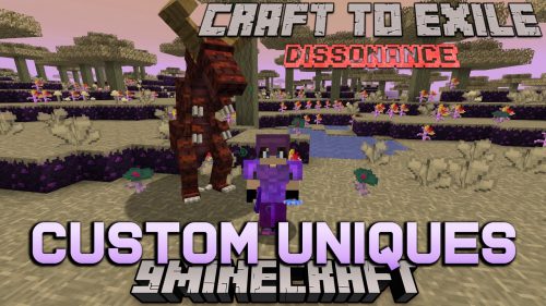 Craft to Exile Custom Uniques Mod (1.15.2) – Items for Modpack Thumbnail