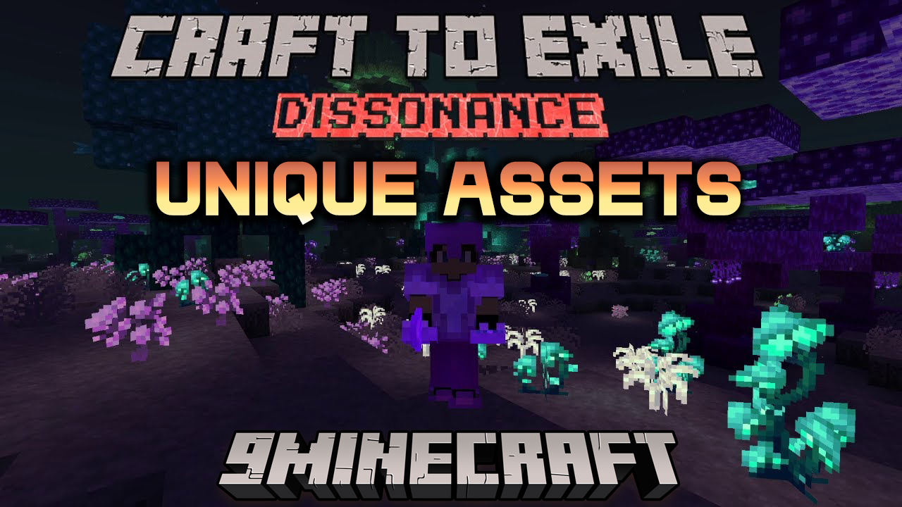 Craft to Exile Unique Assets Mod (1.15.2) - Items for Modpack 1