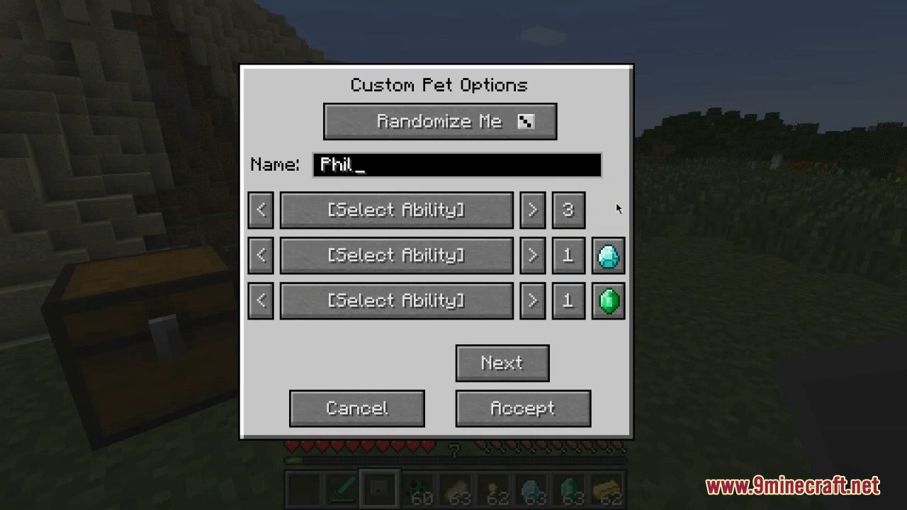 Custom Pets Mod (1.7.10) - Make Your Own Custom Inventory Pets 4