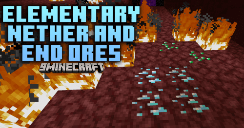 Elementary Nether And End Ores Mod (1.19.4, 1.18.2) – Expand Your Mining Horizons Thumbnail