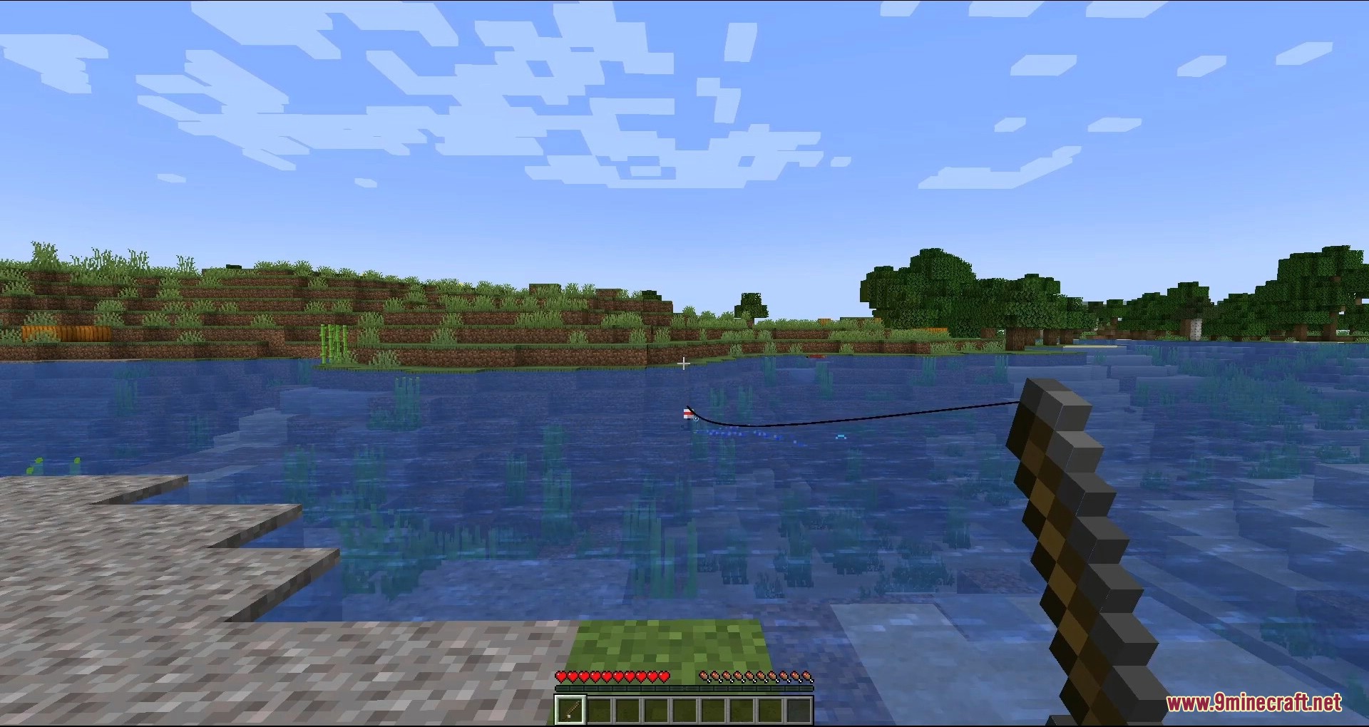 Fishing Dangers Mod (1.19.2, 1.18.2) - Giving You Anxiety When Fishing 3