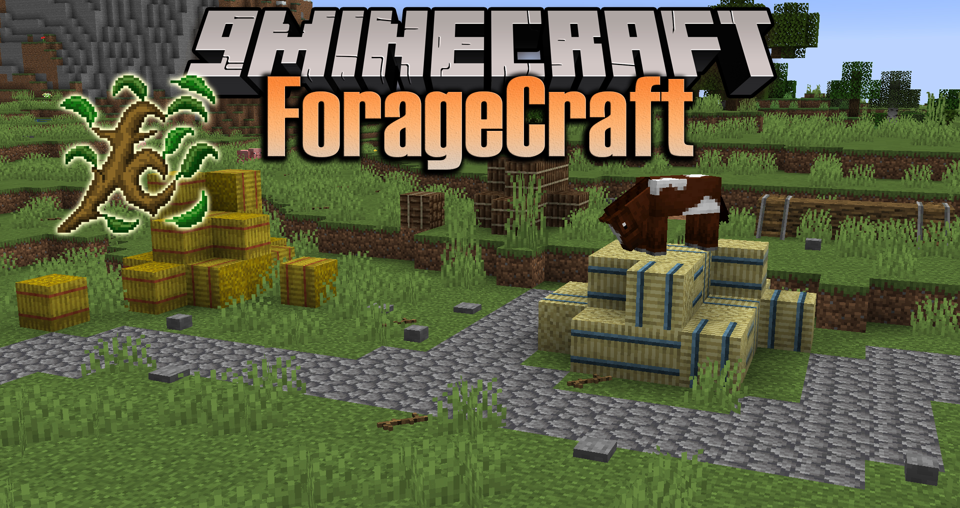 ForageCraft Mod (1.16.5, 1.12.2) - Random Drops to Various Blocks 1