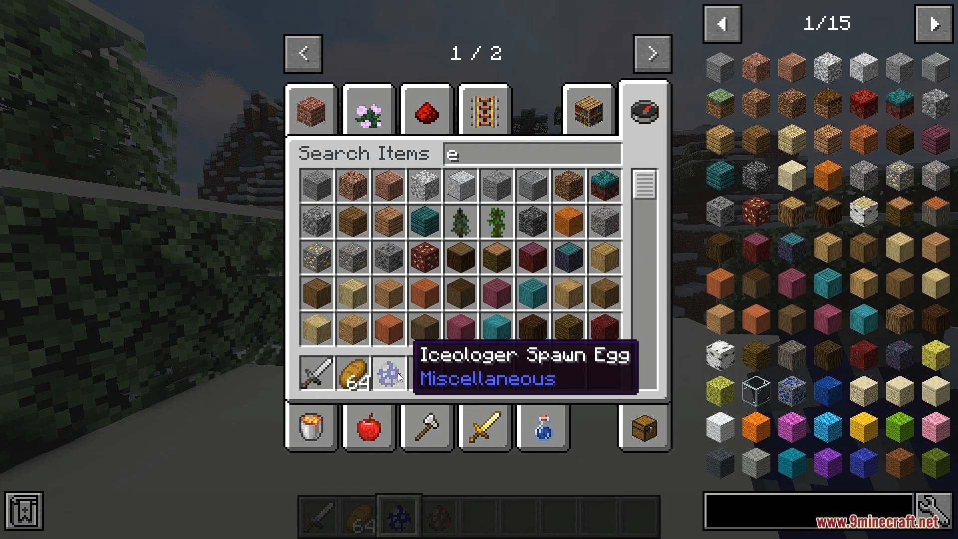 Ice Ice Baby Mod (1.16.5) - Iceologer and Ice Wand 6